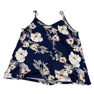 Women's Front Button Tank Top L